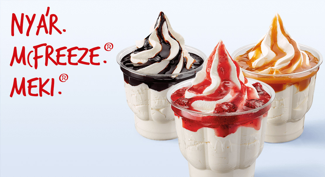 Nyár. McFreeze®. Meki.