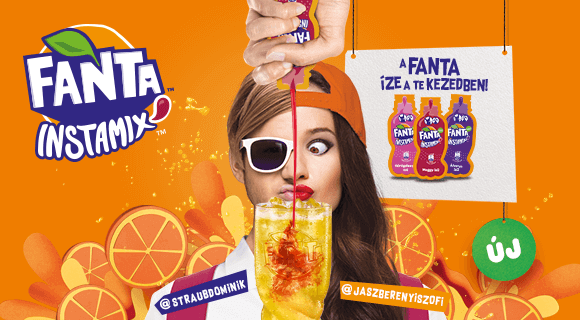 Fanta Instamix a Mekiben!
