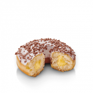 Vaníliás töltött fánk