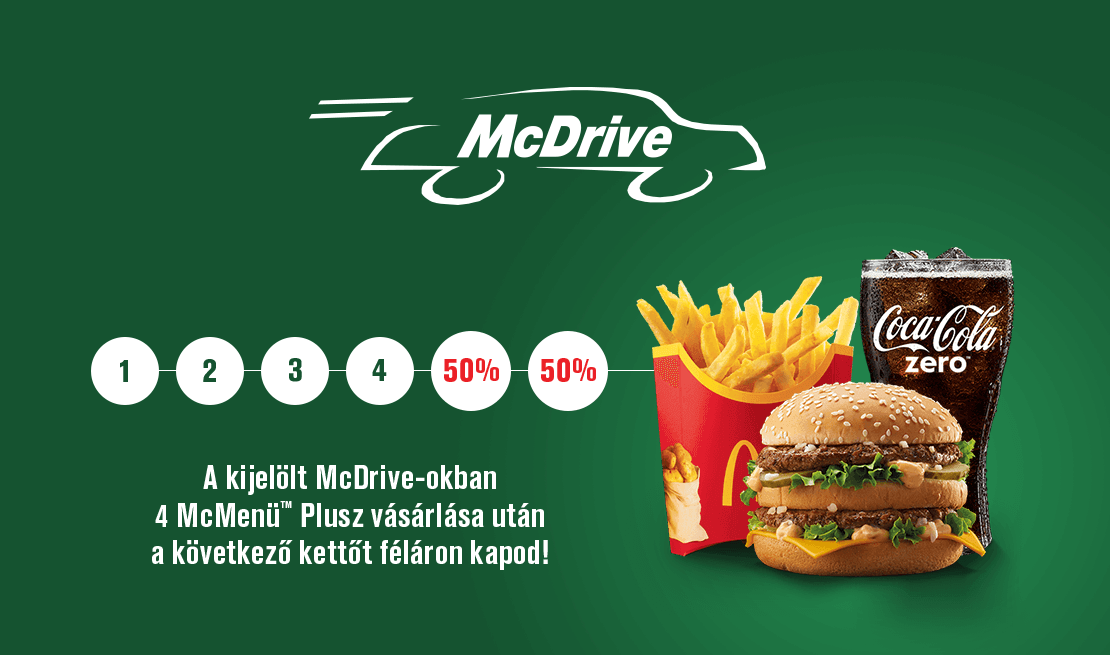 McDrive® törzsvásárlói kártya