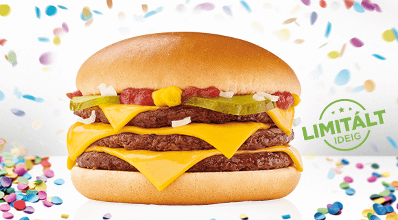 Tripla Sajtburger