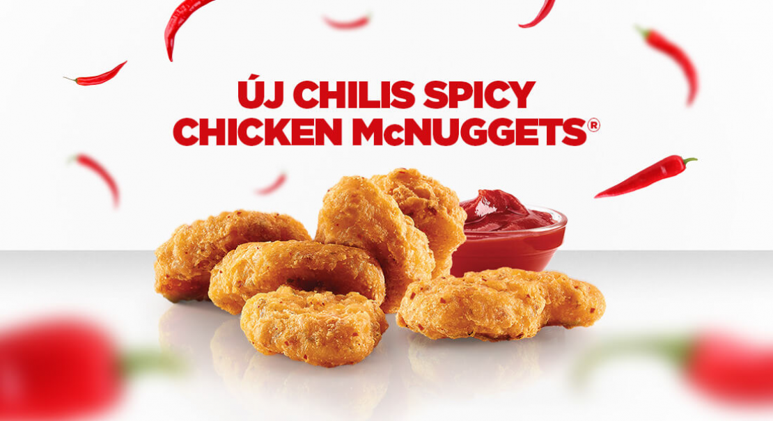 Új, chilis Spicy Chicken McNuggets®!