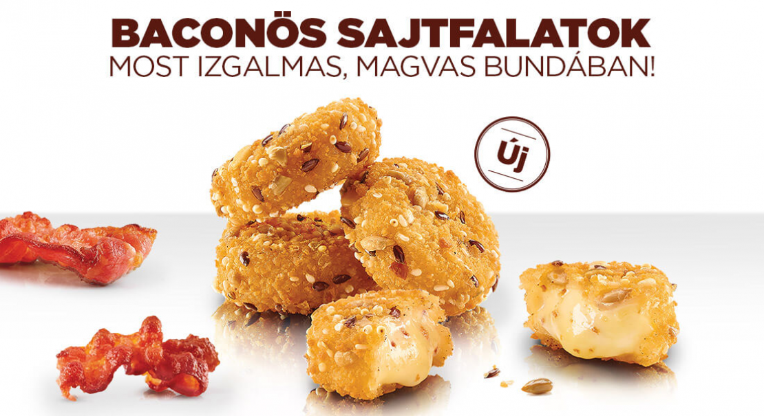 Baconös sajtfalatok a Mekiben!