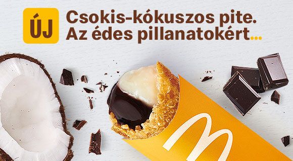 Új Csokis-kókuszos pite!