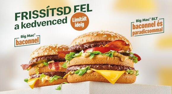 Big Mac® variációk limitált ideig!