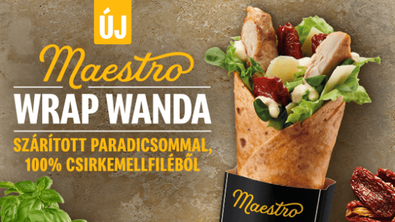 Maestro Wrap Wanda téged is vár a Mekiben!
